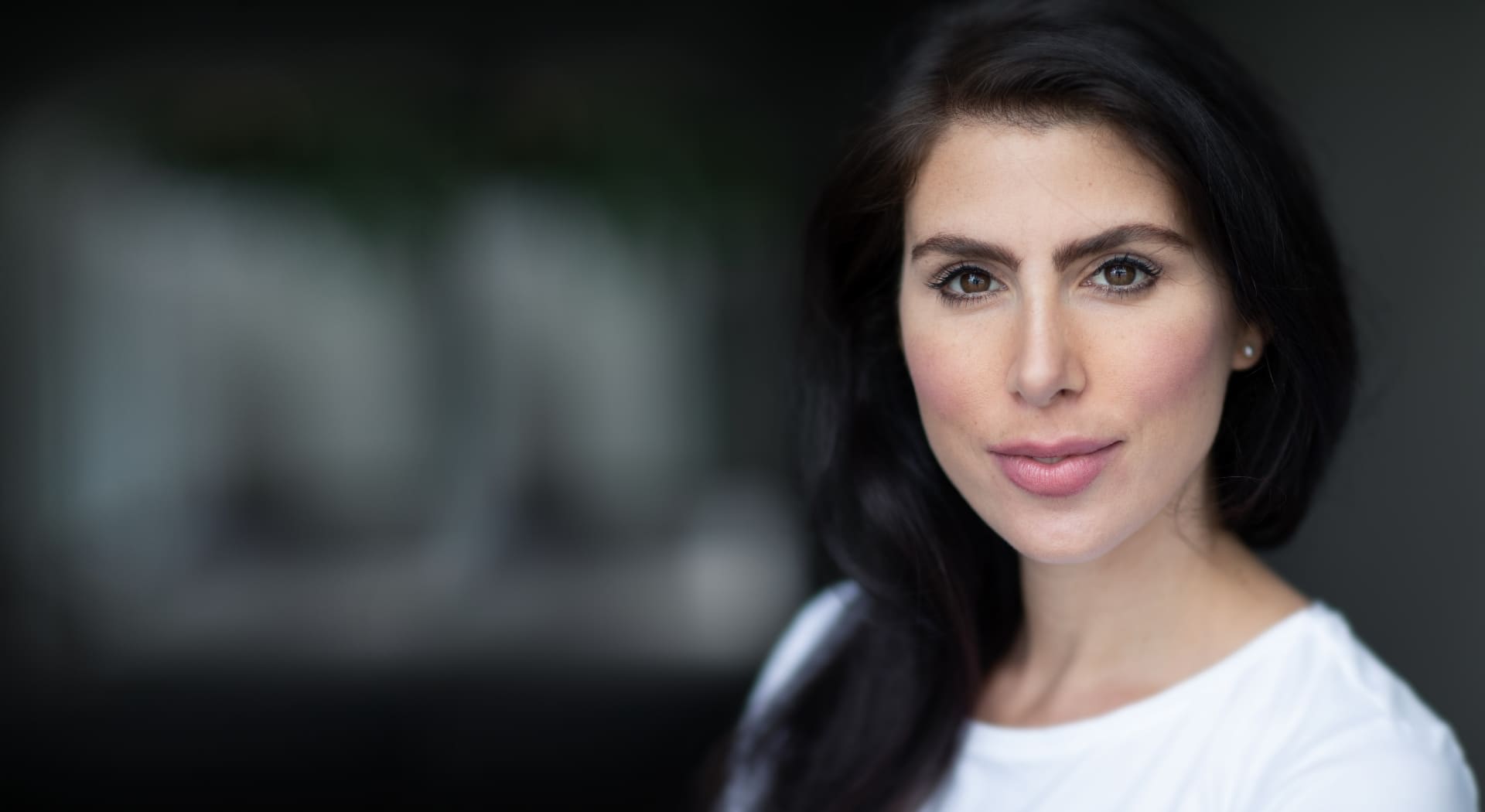 woman with black hair